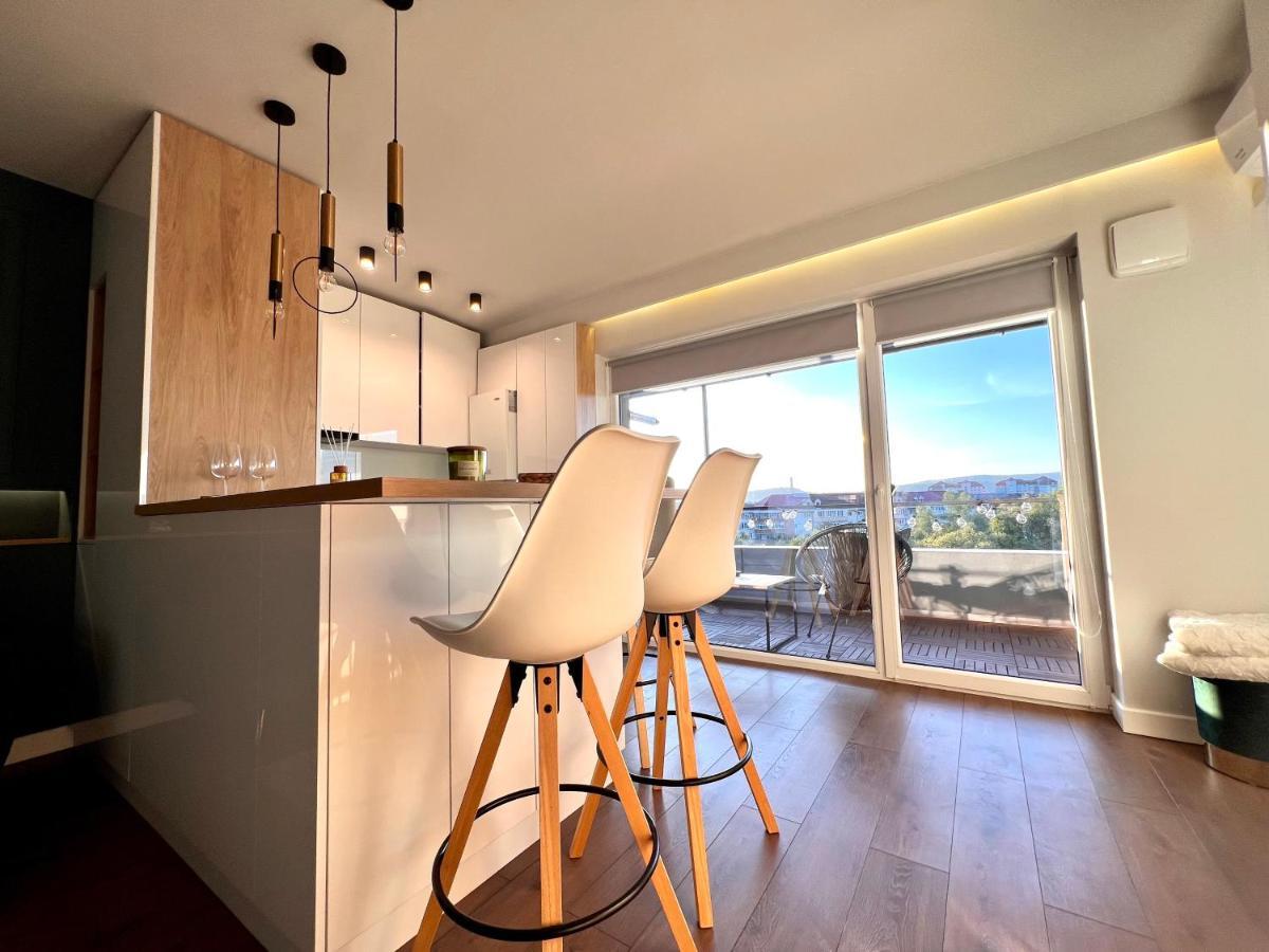 Appartement Ghinda Nest à Bistriţa Extérieur photo